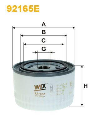 WIX FILTERS Hüdraulikafilter,automaatkäigukast 92165E